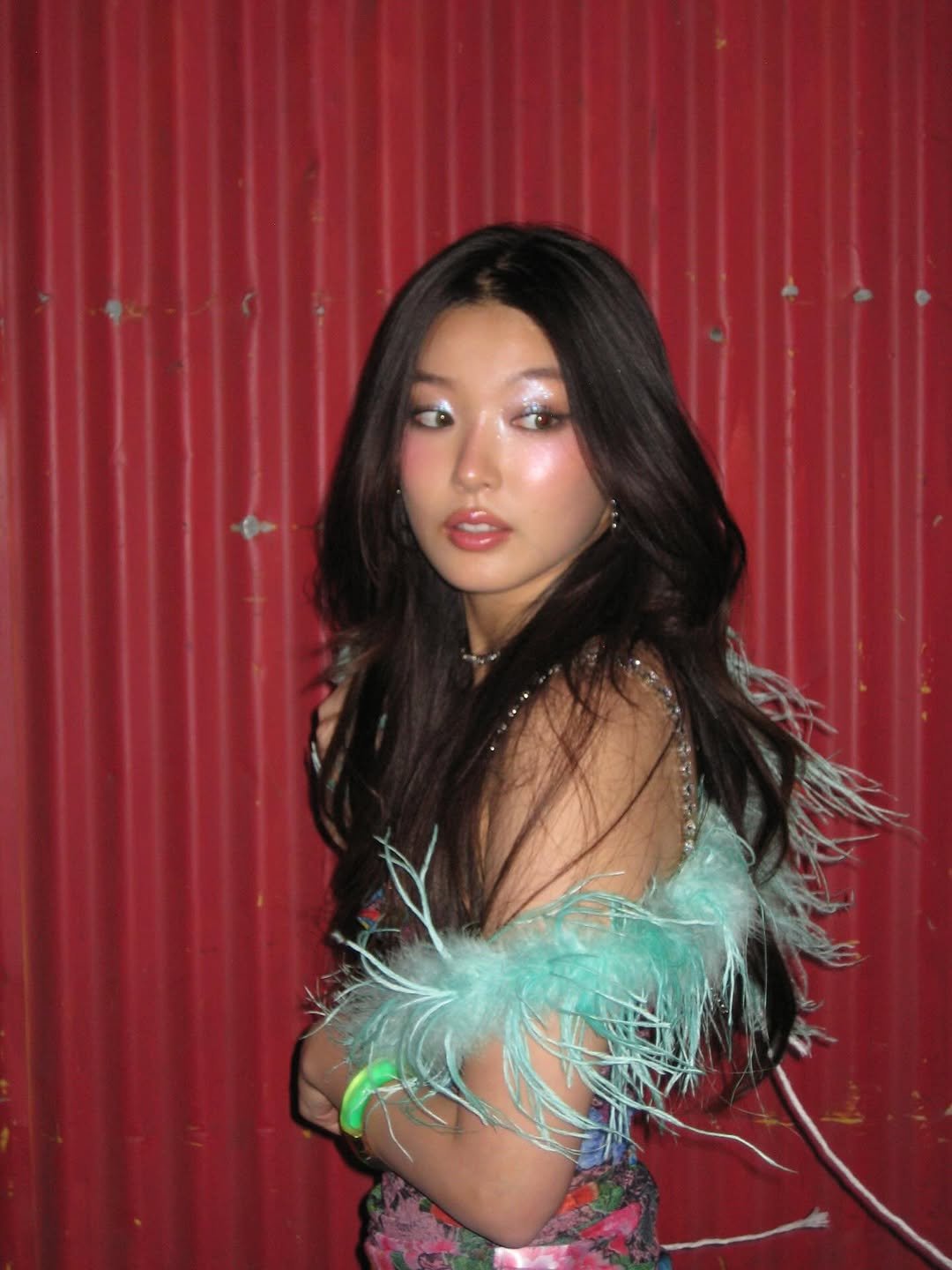 Photo by YOONCHAE JEUNG on November 29, 2025. May be an image of one or more people, hair, makeup, top and text.