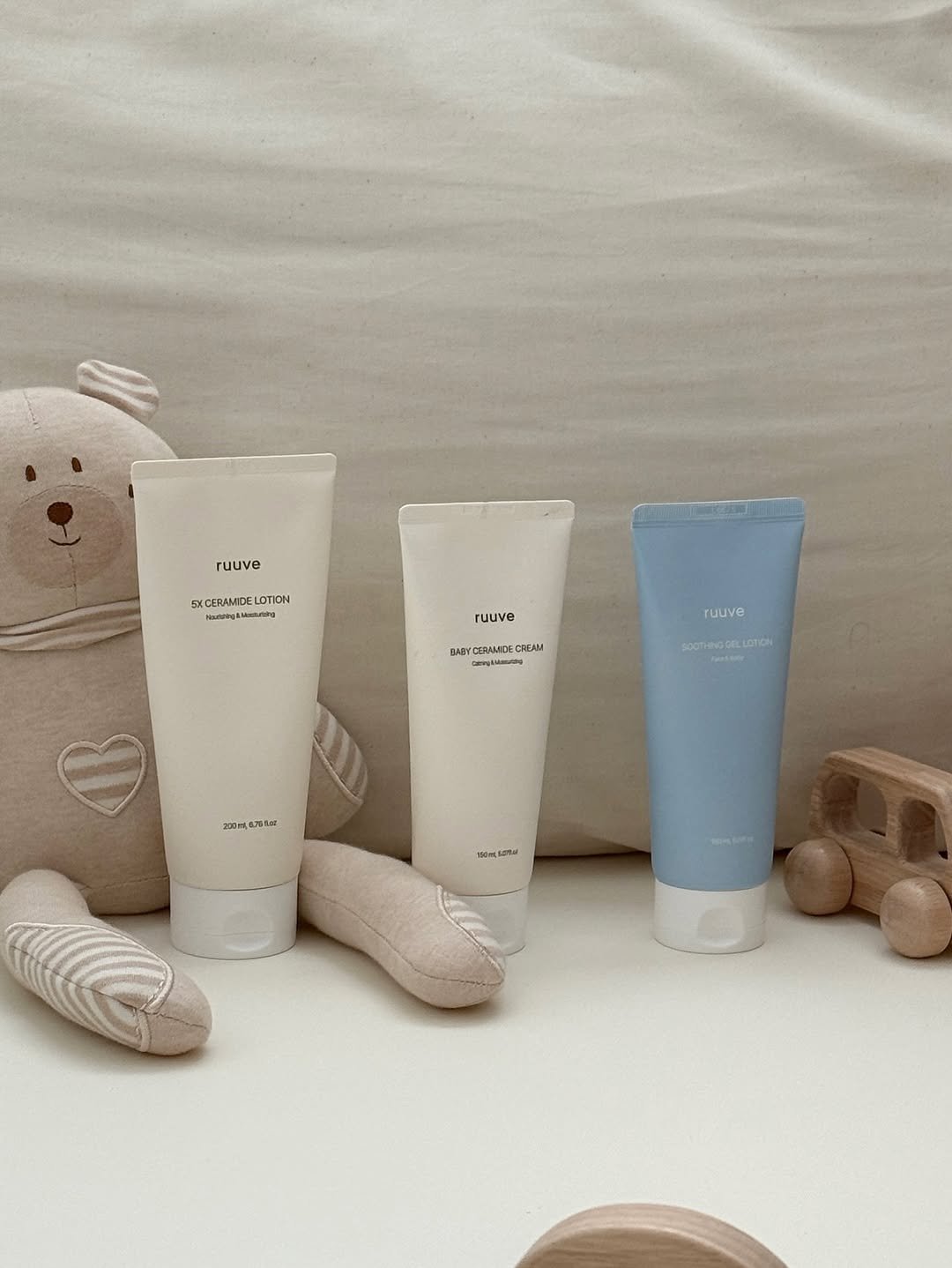 Photo shared by 윤샤샤 ◡̈ on December 22, 2025 tagging @ruuve.official. May be an image of hair product, ointment, lotion, hand cream and text.