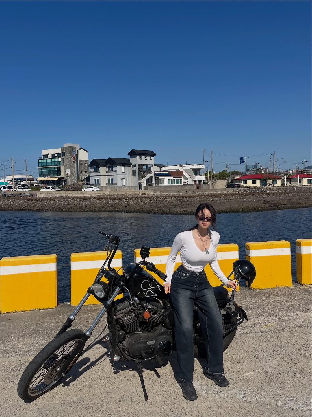 yaaaaae_lin 게시물 이미지: 태식아 얼른 눈물 닦아

#harleydavidson 
#jeju