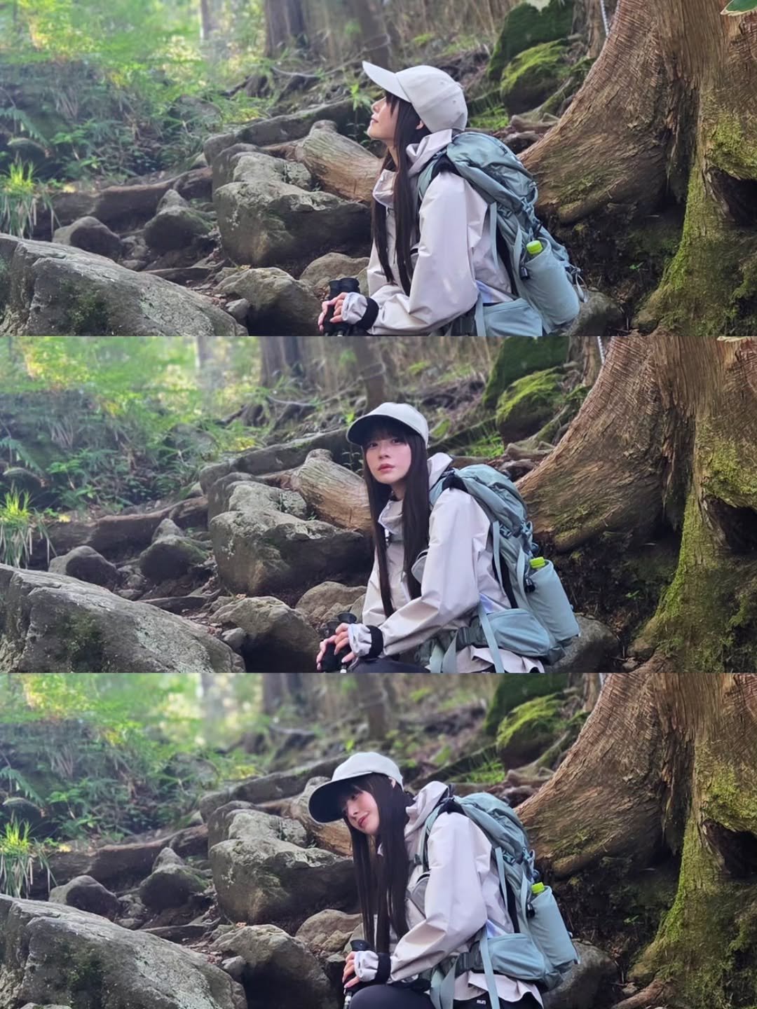 Photo by 八木奈々 on April 23, 2026. May be an image of cloak, parka, outdoors and text.