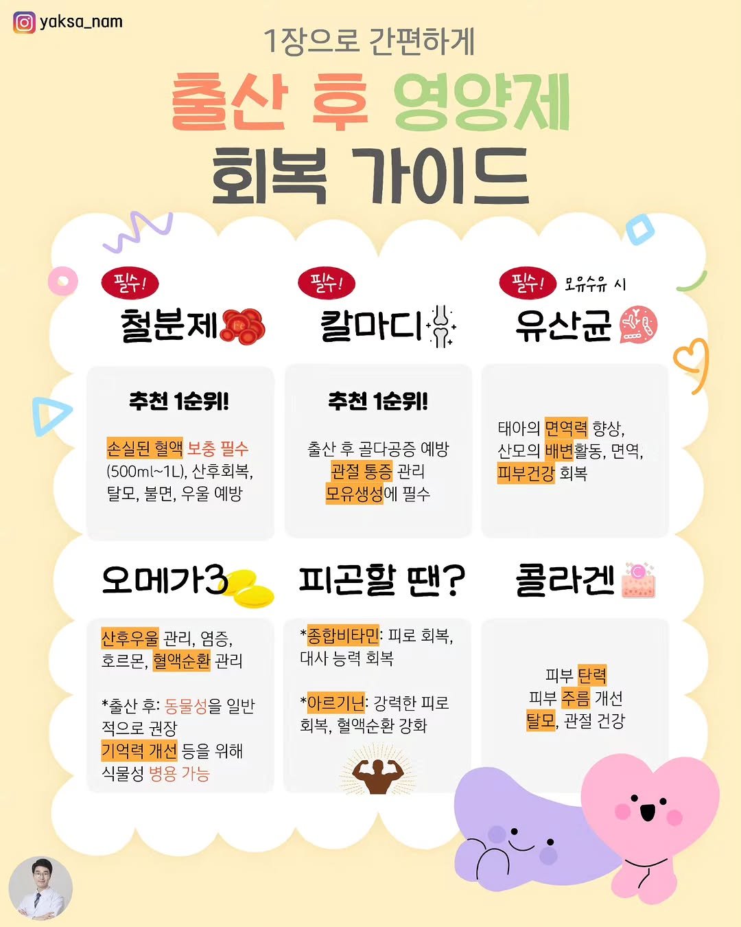 yaksa_nam 게시물 이미지: 🔻"출산 후" 평생의 내 몸을 결정하는 가장 중요한 관리🔻
 
 
👼출산하고나면...