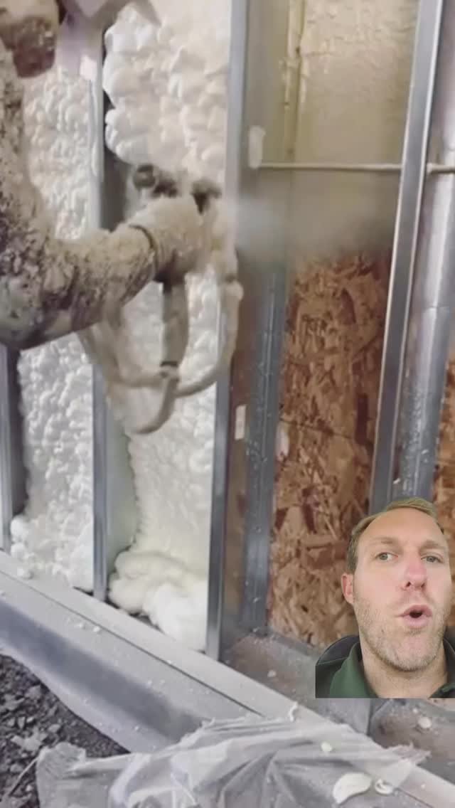 yallwatchthis_ 게시물 이미지: Spray insulation