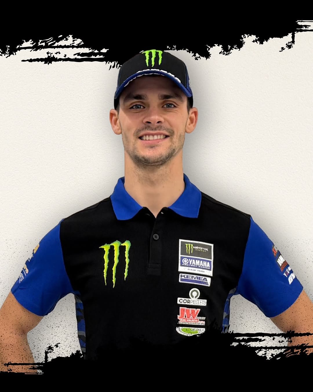 Photo shared by Yamaha Racing on January 01, 2026 tagging @monsterenergy, @mxgp, @tiga243, and @yamahafactorymxgp. May be an image of racing vehicles and text.