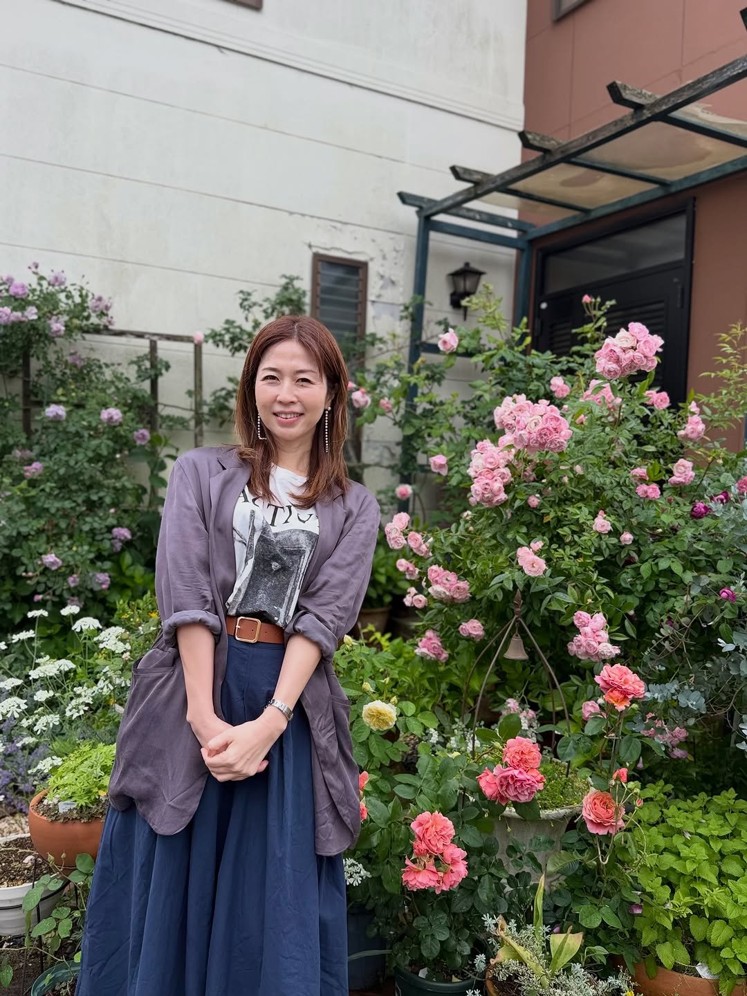 yamamoto_takaco 게시물 이미지: 🌹バラの季節🌹　in倉吉
花を育てたことない私ですが、
唯一、この時期は楽しみに訪れる場所があ...