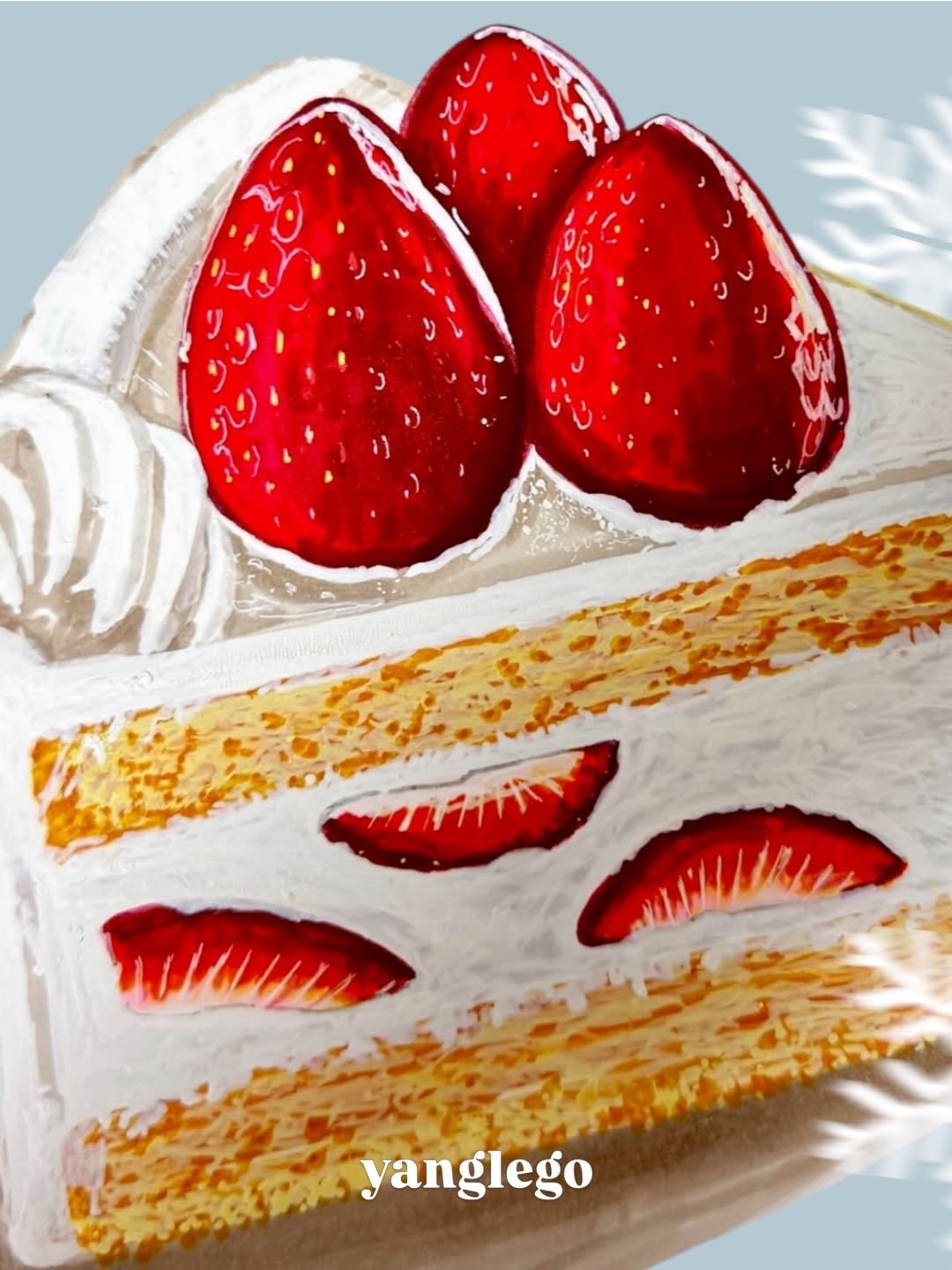 yanglego_ 게시물 이미지: 마카로 그린 딸기 케이크 🍓
부드러운 생크림과 촉촉한 시트, 그리고 달콤한...