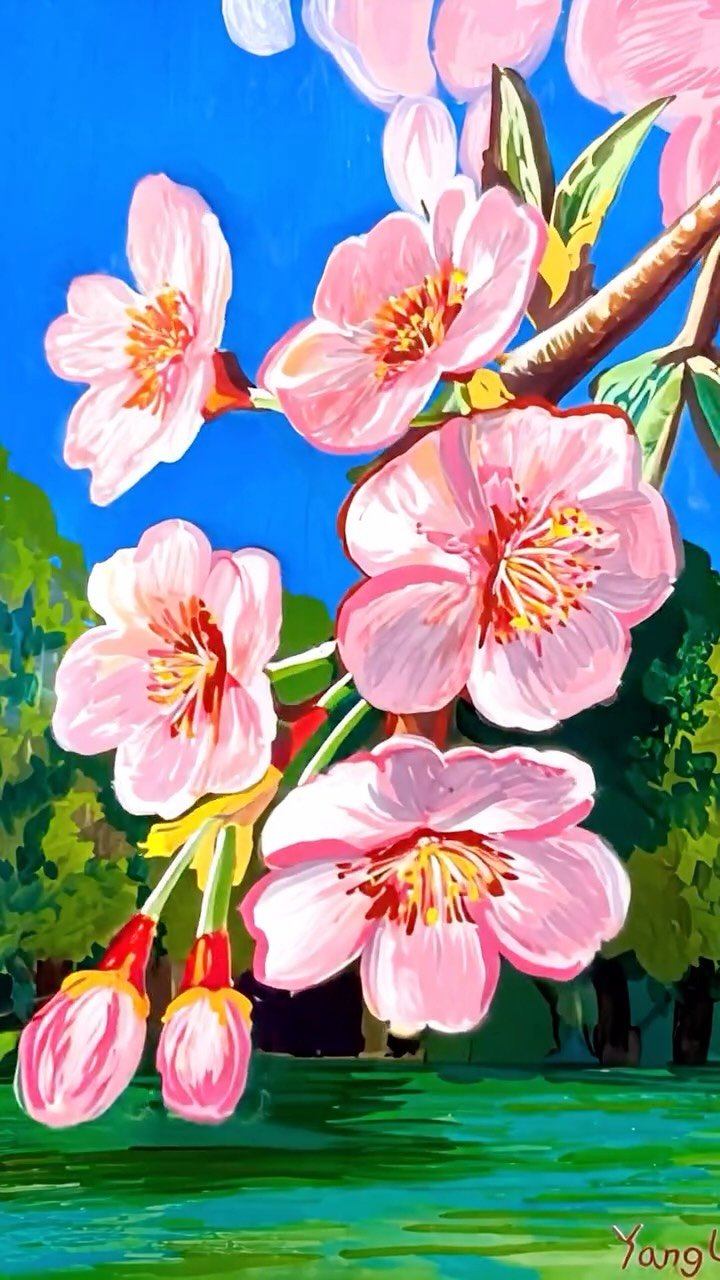 yanglego_ 게시물 이미지: 마카로 이 질감이 나온다고? 🌸
레이어 쌓아서 만든 벚꽃 디테일✨
끝까지 보면...