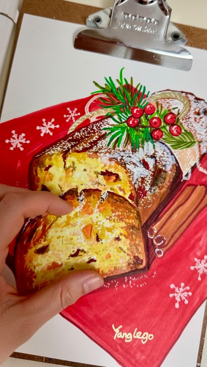 yanglego_ 게시물 이미지: “크리스마스에 꼭 먹는 빵, 슈톨렌?!🎄🥖”
다음엔 어떤 디저트...
