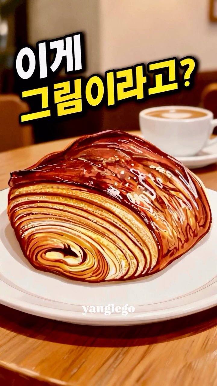 yanglego_ 게시물 이미지: “마카로 그린 초현실 크루아상🥐 | 이게 그림이라고?”

마카로 한 겹 한 겹 쌓아...