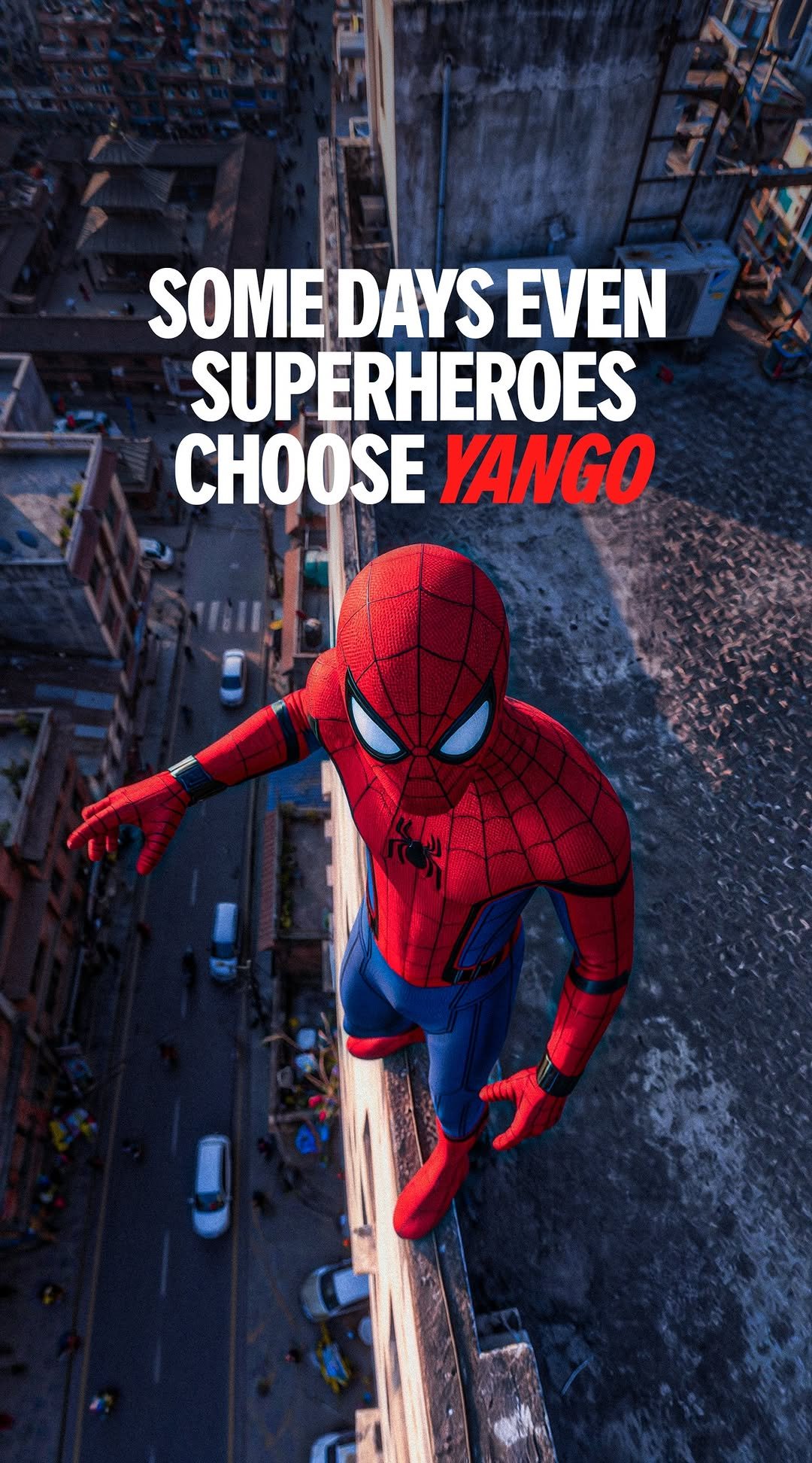 yango_npl 게시물 이미지: Somedays even superheroes choose...