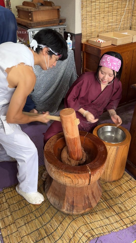 ybeattv_shorts 게시물 이미지: Chewy strawberry mochi, famous for its...