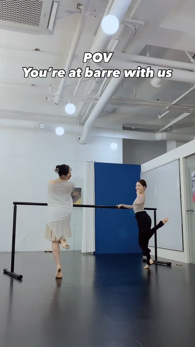 yefitballet 게시물 이미지: 🩰친구랑 발레할때 이거 뭔지 알지?👯‍♀️
#ballet #dancer...