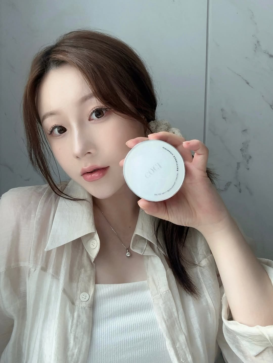 Photo by 구예지 / 대구쇼호스트 on June 11, 2025. May be an image of one or more people, makeup and text.