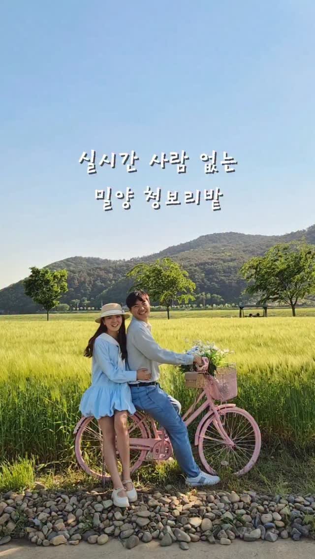 yelimmy_24 게시물 이미지: 실시간 5월 1일 사람 없는 청보리밭💚

밀양에도 청보리밭이 있는걸...