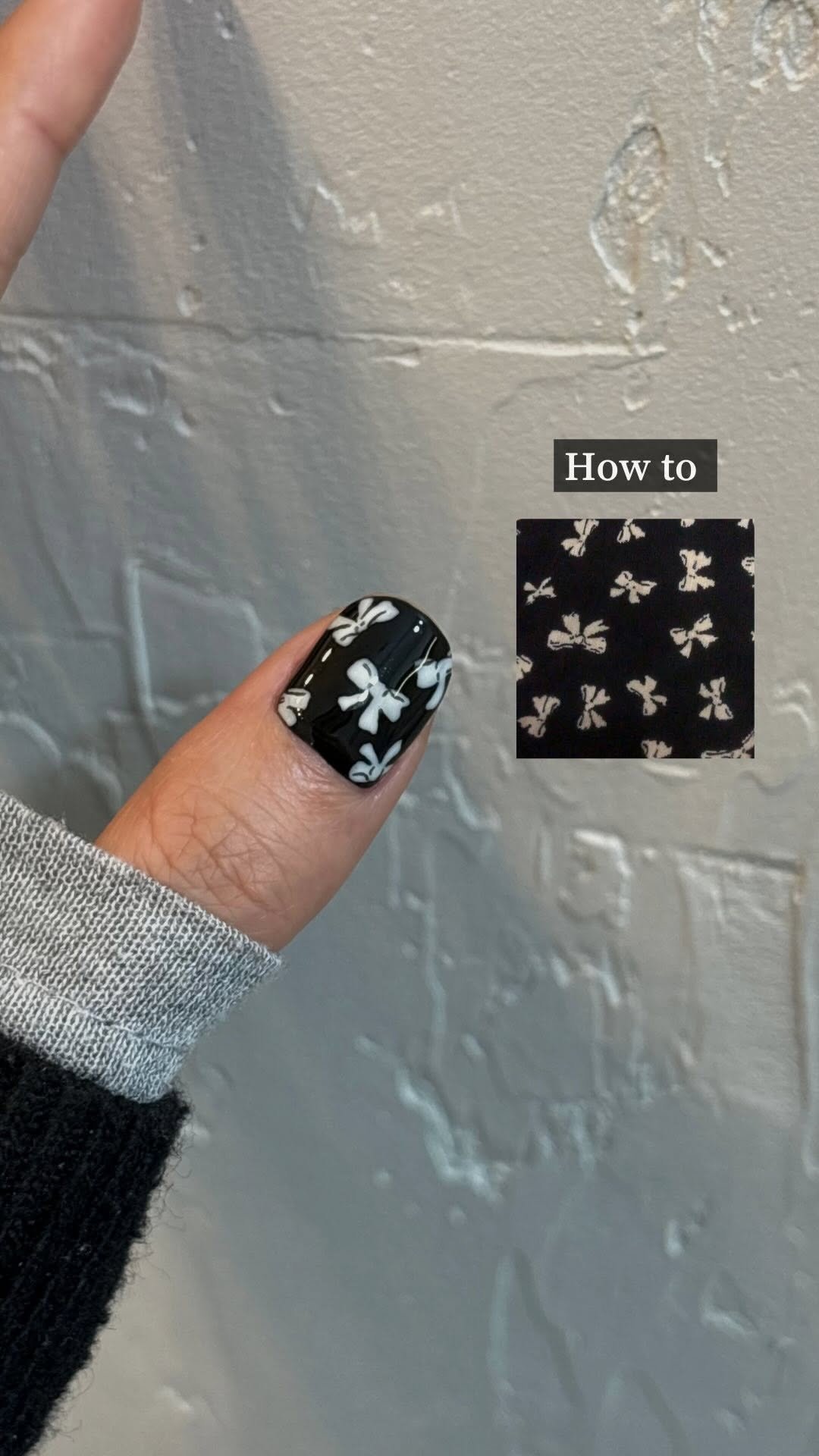 yelli_nail 게시물 이미지: ༘ ⋆｡˚ ೀ🖤 #ribbonnails 

.
.
🙏🏻디자인 사용시 출처를...