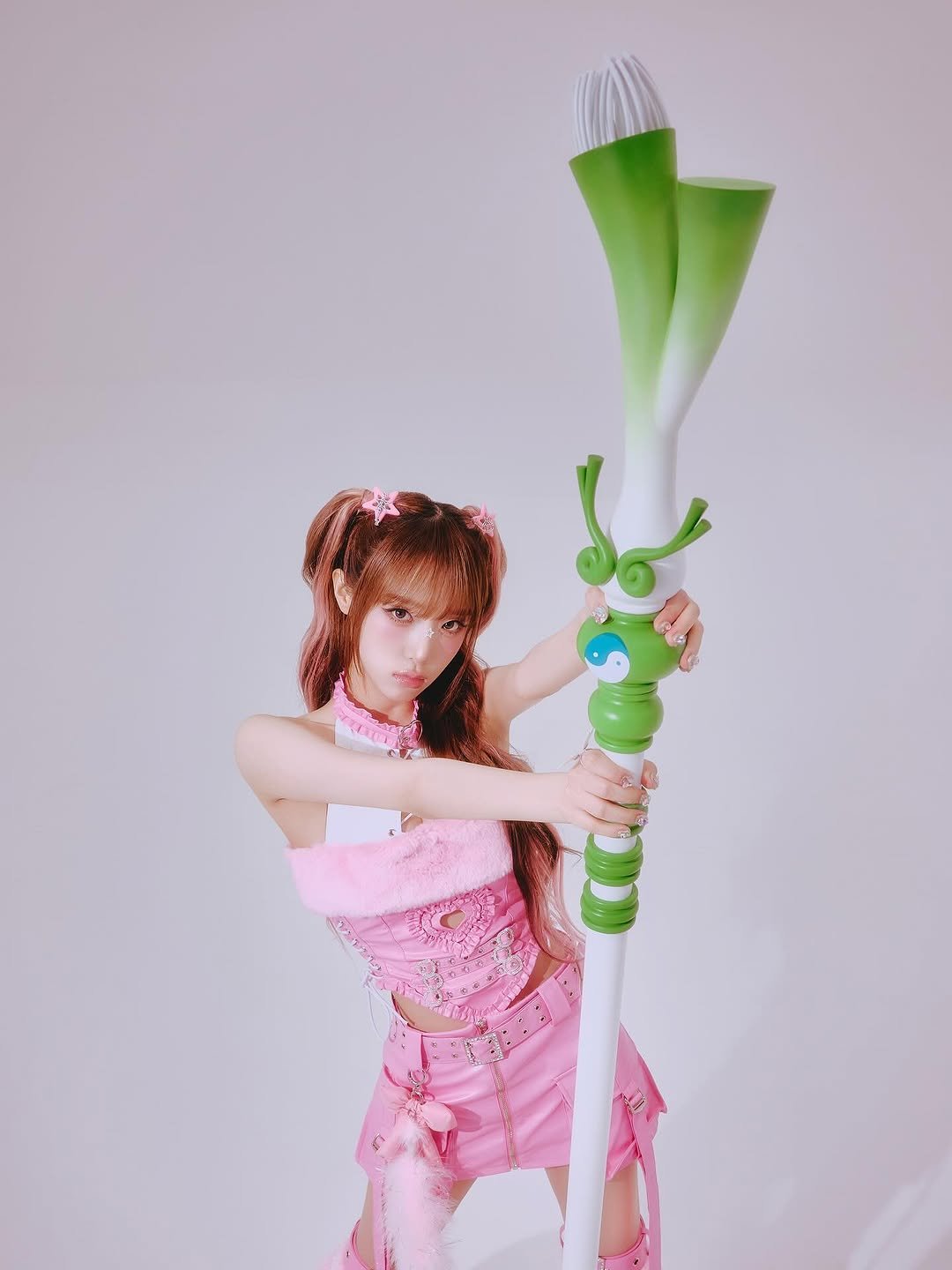 Photo by @_yenacore on November 19, 2025. May be an image of parasol, costume and text.