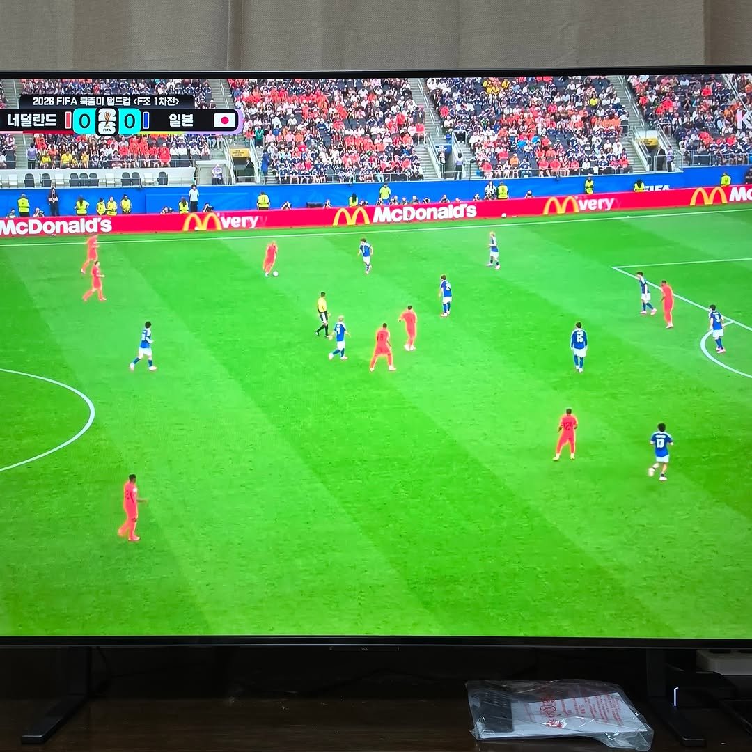 yeols_10s 게시물 이미지: #협찬 구형 LCD TV 48인치 보다가 QD-Mini LED 65인치로 바꾸고...