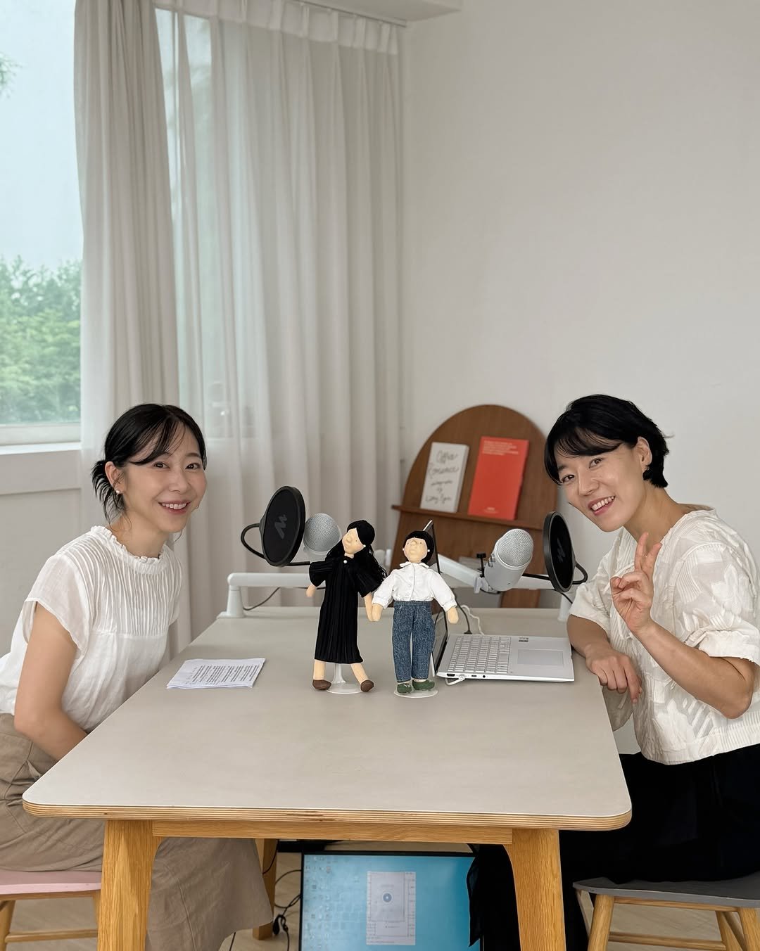 Photo shared by 염미솔 on August 10, 2025 tagging @bonfaon. May be an image of 4 people and text.