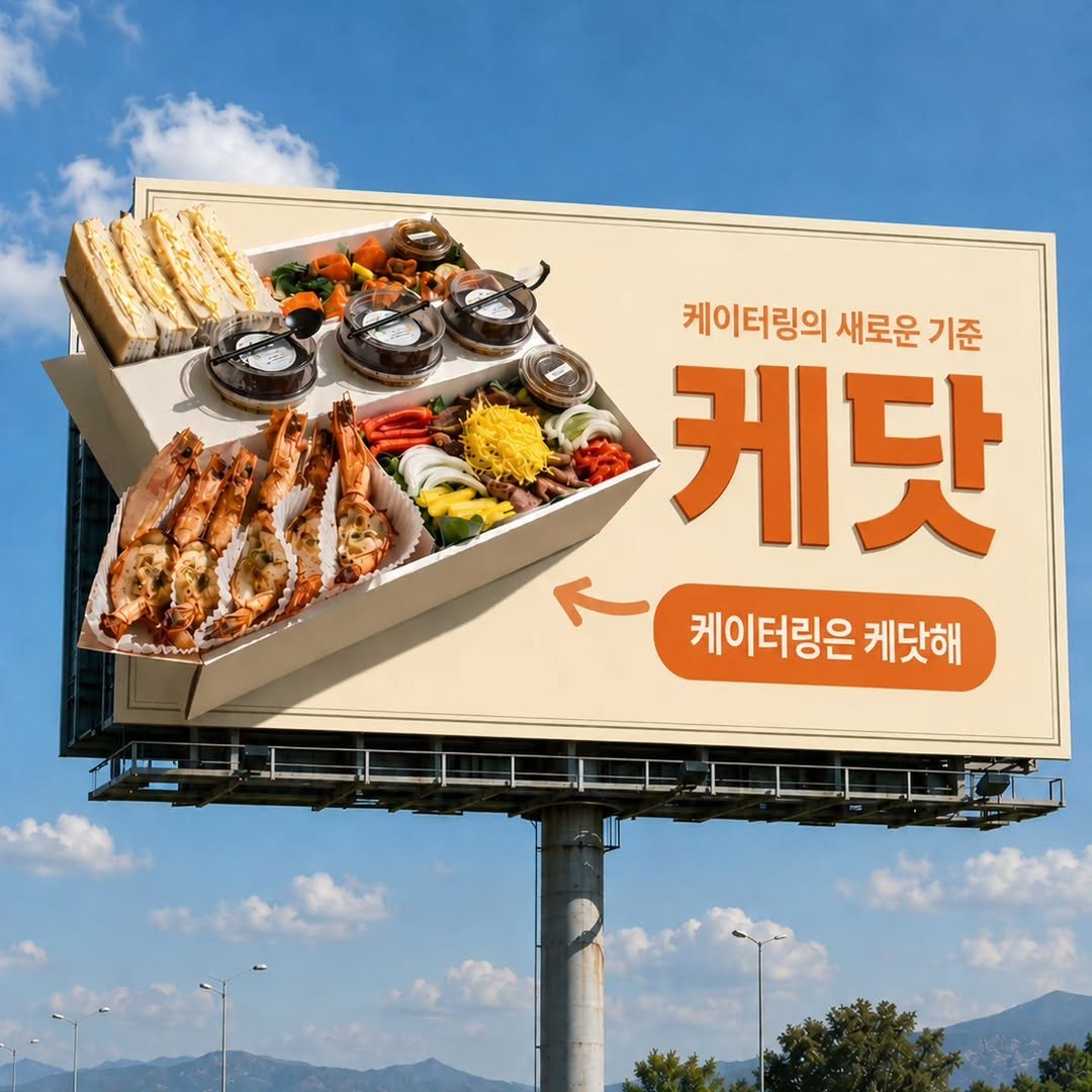 yeon_cheon_cadot 게시물 이미지: 케이터링도
이제는 “대충” 말고
브랜드를 담아야 할 때.
받는 순간 
분위기가...