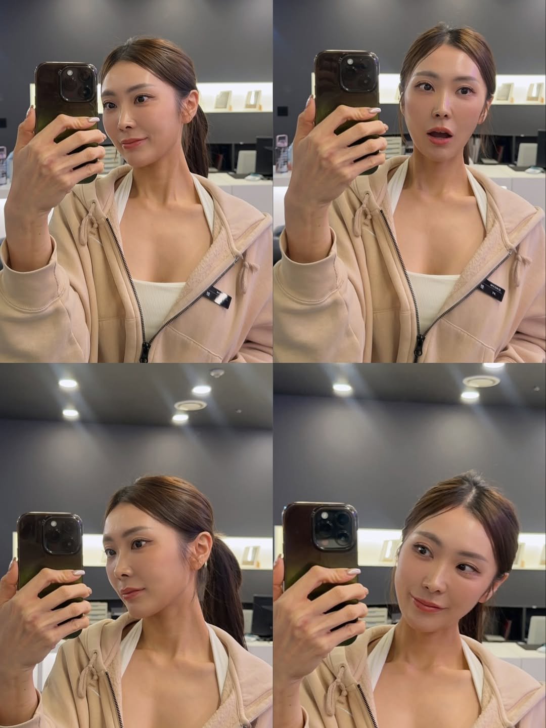yeonl.que 게시물 이미지: 출근길에 올려보는 나의 퇴근샷⭐️ 다들 감기조심!