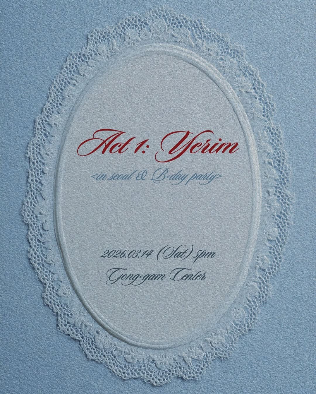 Photo by 김예림 🪽 yeri on January 29, 2026. May be an image of poster.