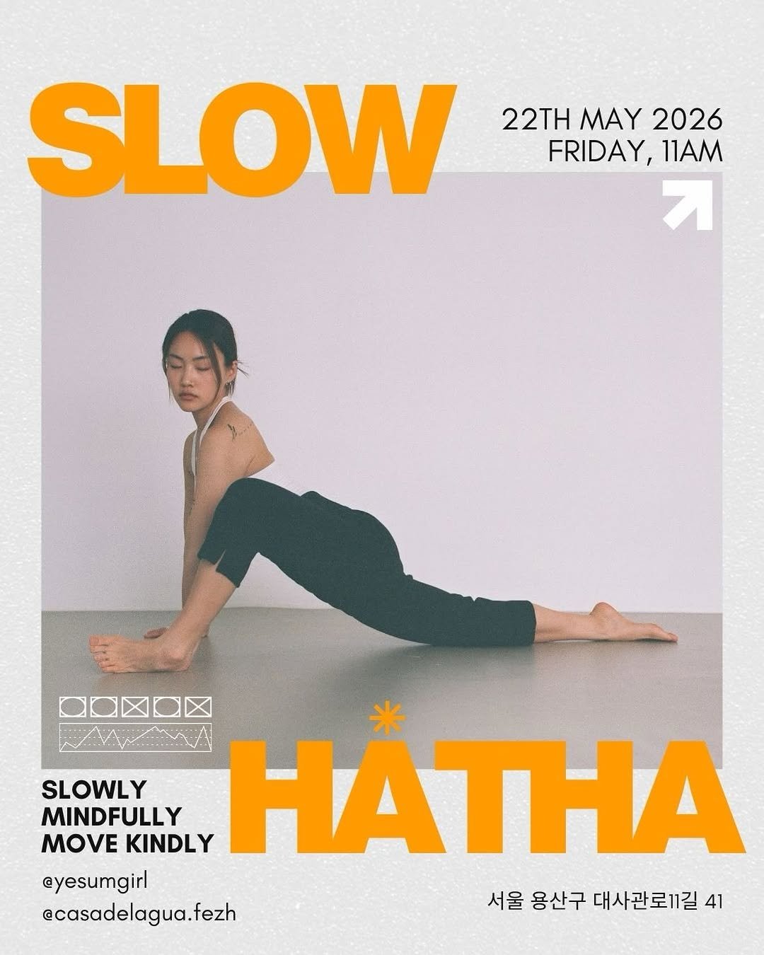 yesumgirl 게시물 이미지: 〈요가> 느린 하타 요가: Slowly, Mindfully, move...
