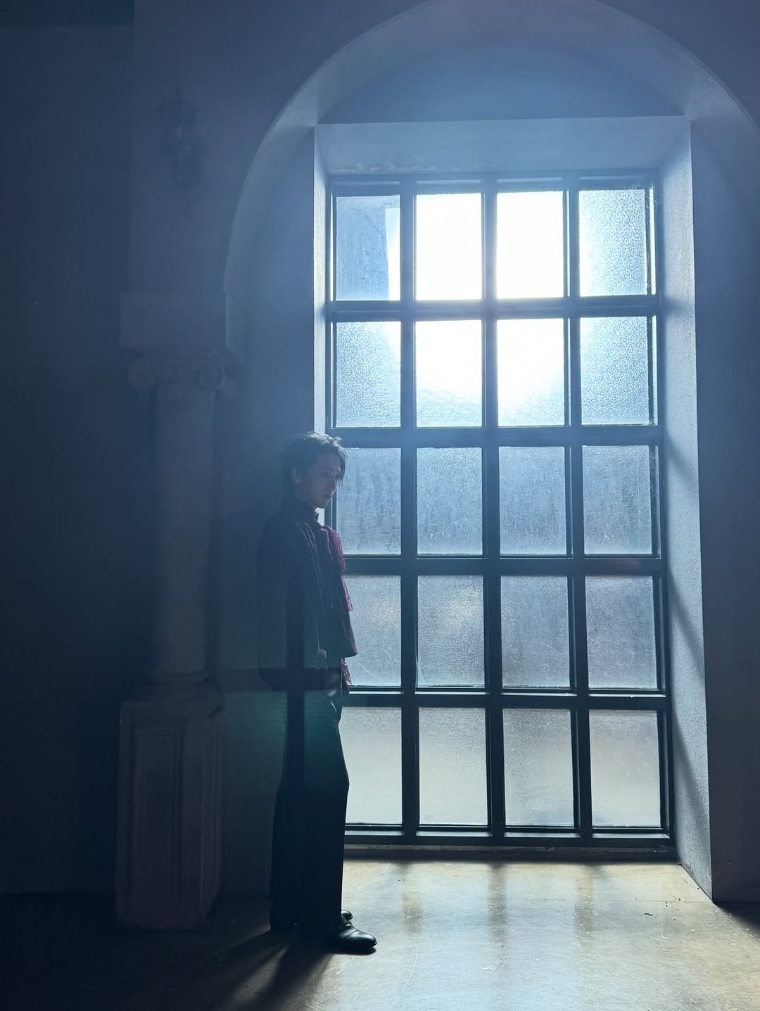 Photo shared by Yesung on April 16, 2026 tagging @yesung_smtown. May be an image of standing, window and text.