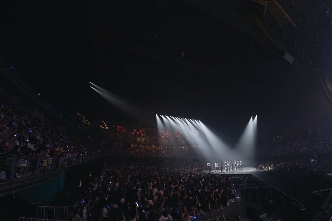 Photo shared by Yesung on March 24, 2026 tagging @superjunior, and @yesung_smtown. May be an image of concert and text.