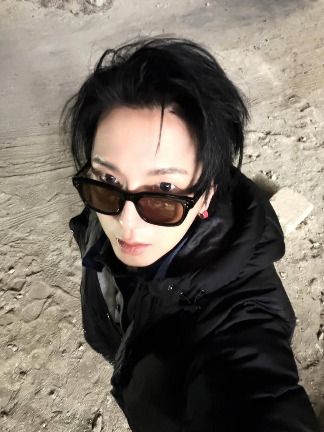 Photo shared by YESUNG_JP_OFFICIAL on March 03, 2026 tagging @yesung1106, and @yesung_smtown. May be a selfie of parka, outdoors and text.