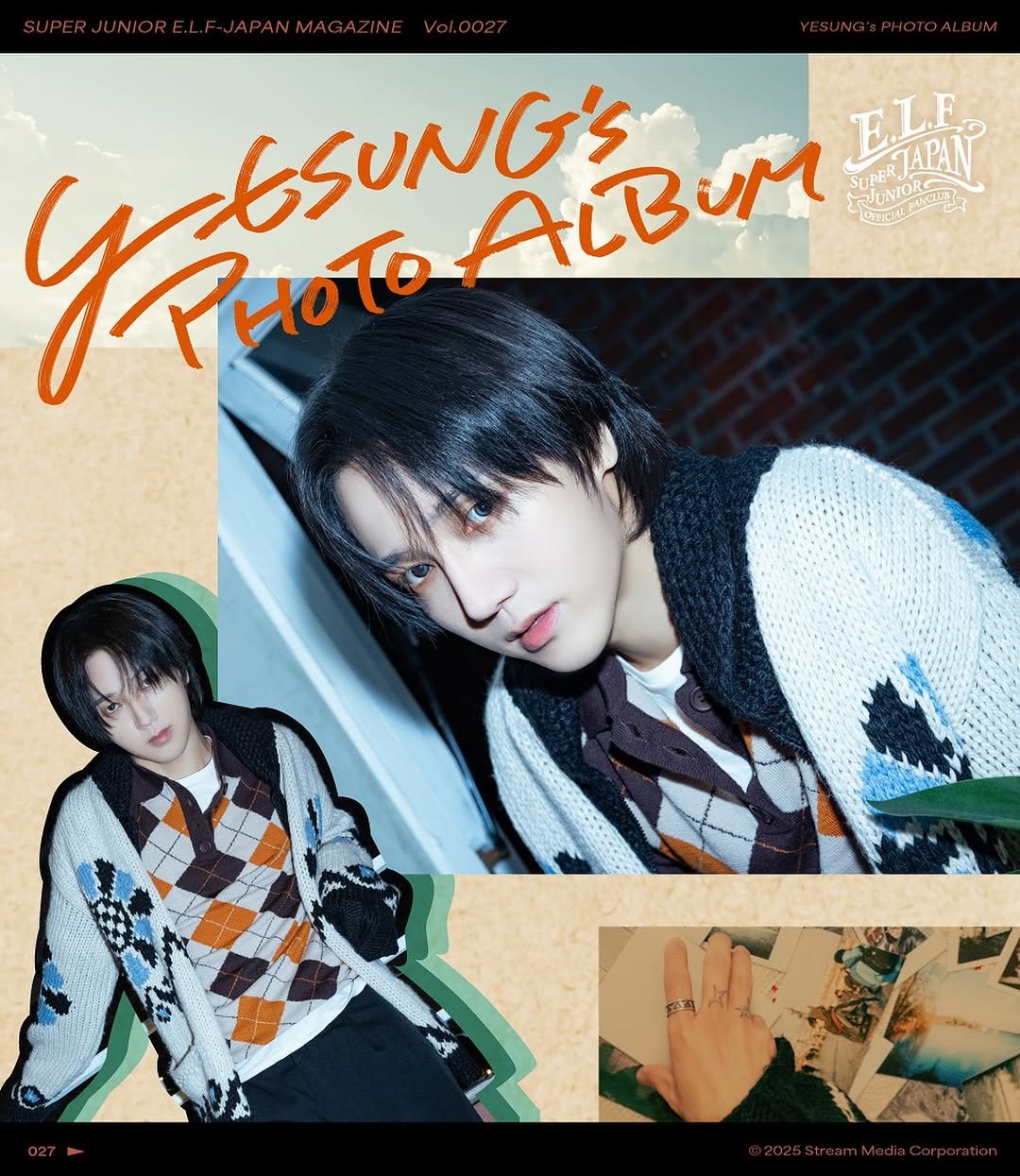 Photo shared by YESUNG_JP_OFFICIAL on January 29, 2025 tagging @yesung1106.