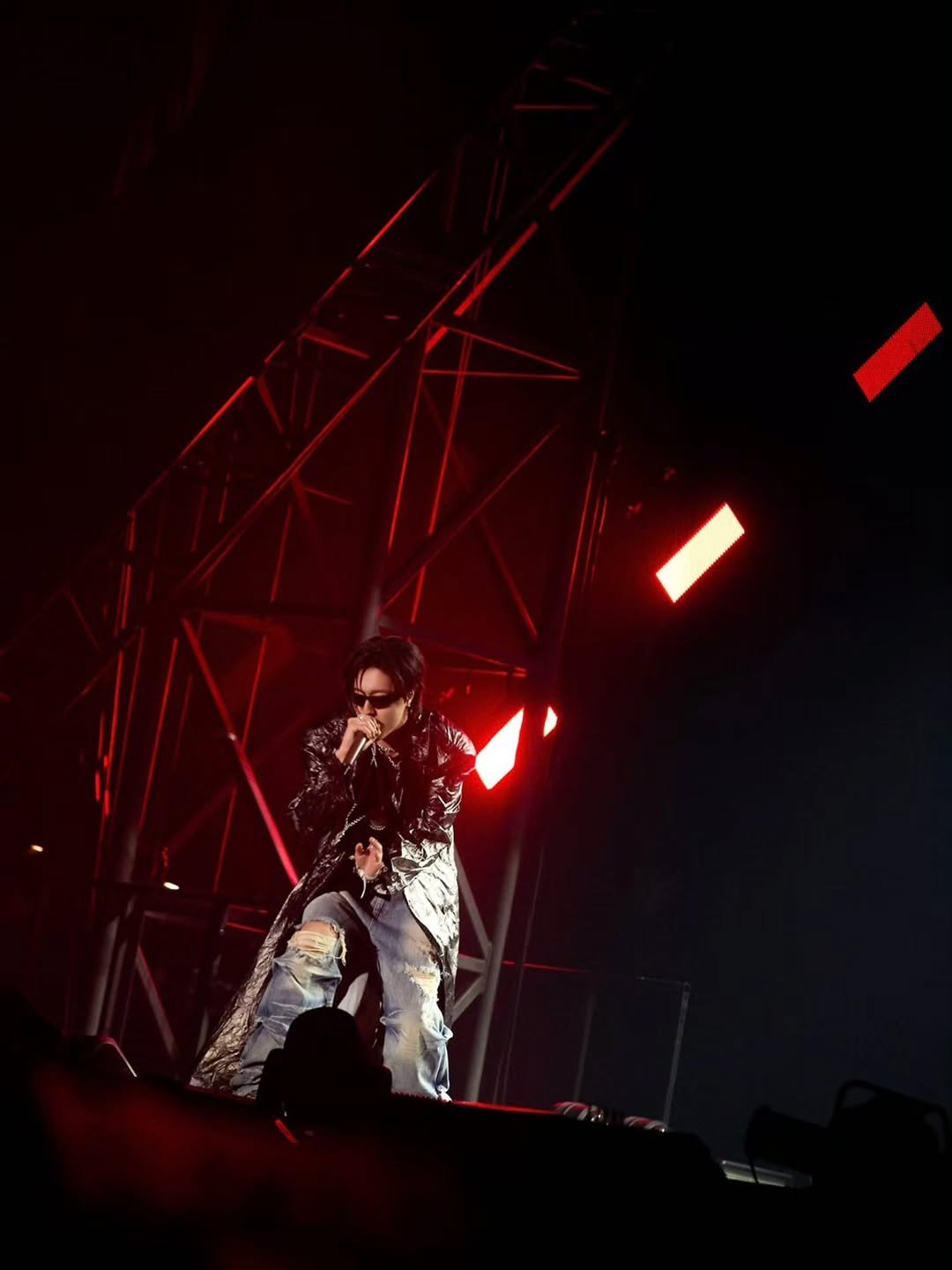 Photo by TREASURE (트레저) on February 19, 2026. May be an image of concert and text.