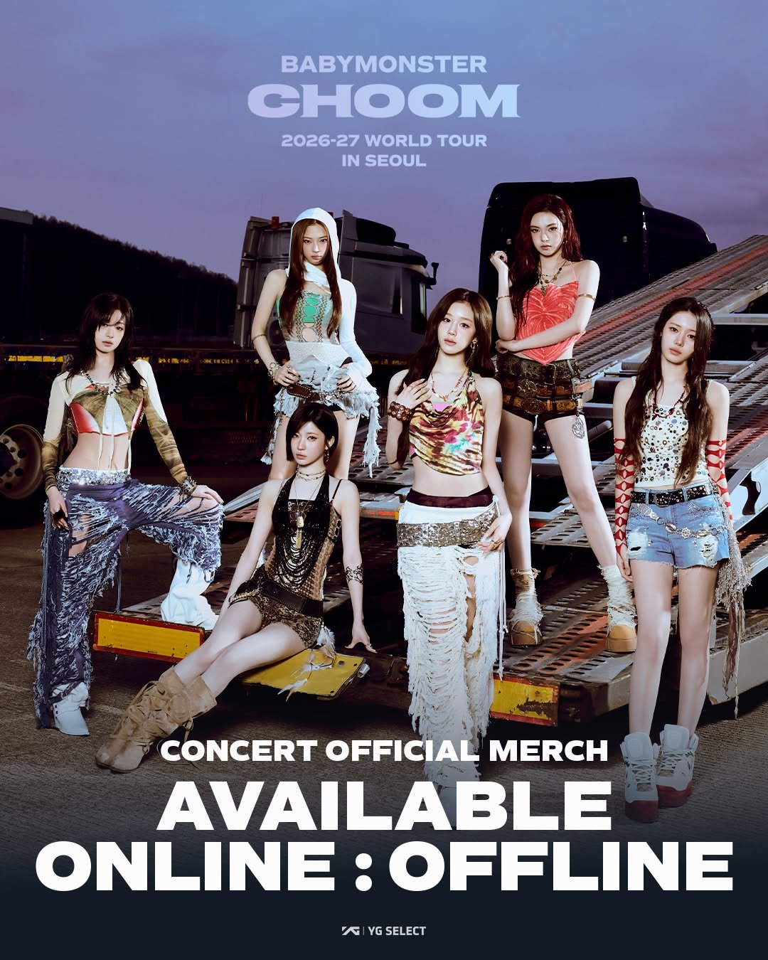 ygselect 게시물 이미지: 2026-27 BABYMONSTER WORLD TOUR [춤 (CHOOM)] IN...
