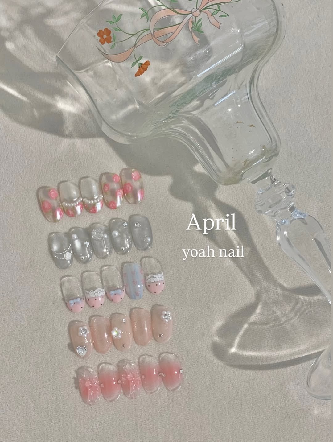 Photo by 청량리 요아네일 on March 29, 2026. May be an image of wine glass and text.