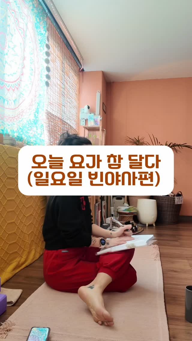 yochamdal 게시물 이미지: 요즘 하타요가원이 대세인 가운데에, 몰입감 장난아닌 음악과함께 땀뚝뚝 흘리며...