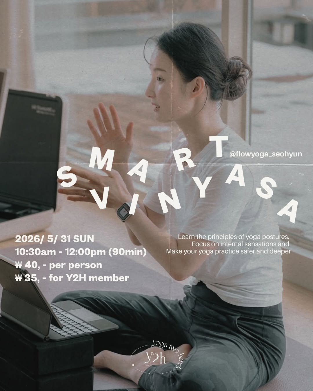 yoga.twohands 게시물 이미지: #일요일요가 
5/31 다음주 일요일 아침에는 잠들어있던 몸의 센서를 켜는...