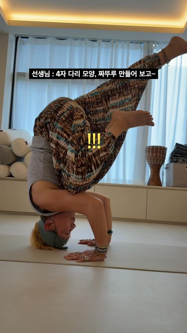 yogawave_insta 게시물 이미지: 요가 합니다🧘🏼‍♀️

#성수동요가할머니 2시 인텐시브 수업에서...