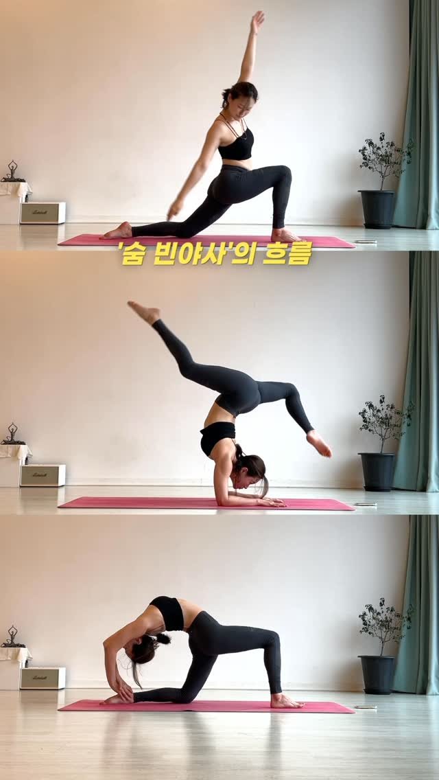 yogawave_insta 게시물 이미지: ✨ 숨 빈야사 by 수진
10월부터 새로운 수업이 시작됩니다.

숨 빈야사는 호흡의...