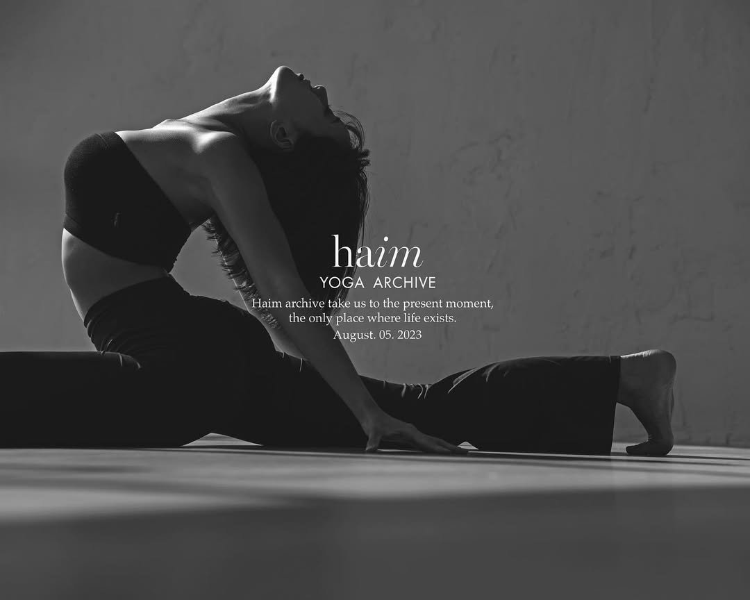 Photo shared by 💎H💎 on August 05, 2023 tagging @haimstudio_hanam, @haim_archive, and @haimstudio_busan.