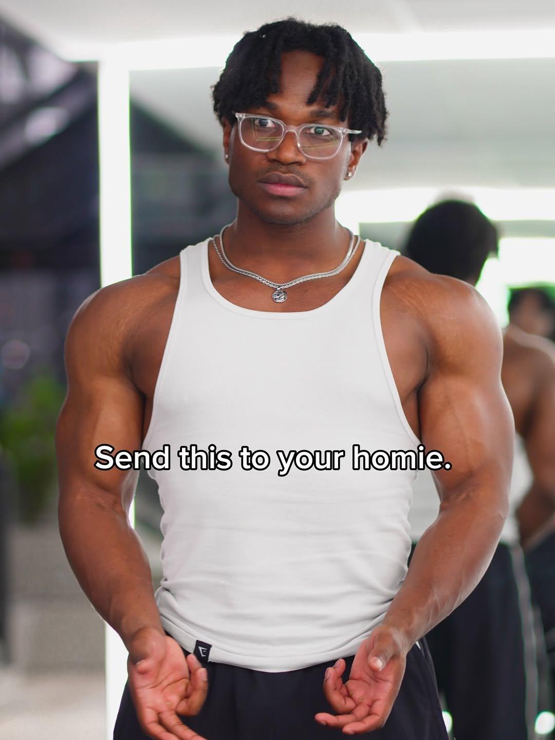 Photo by Jeremy koko on February 07, 2026. May be a meme of one or more people, biceps, people bodybuilding and text that says 'Send this to your homie.'.