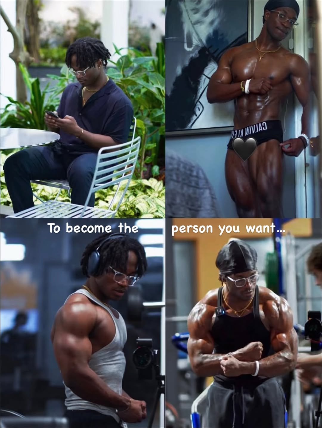 Photo by Jeremy koko on November 01, 2025. May be an image of one or more people, biceps, people bodybuilding and text.