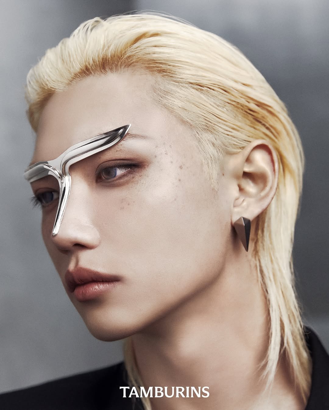 Photo shared by TAMBURINS 탬버린즈 on September 04, 2025 tagging @tamburinsofficial, and @yong.lixx. May be an image of 1 person, blonde hair, poster and text that says 'ga TAMBURINS'.