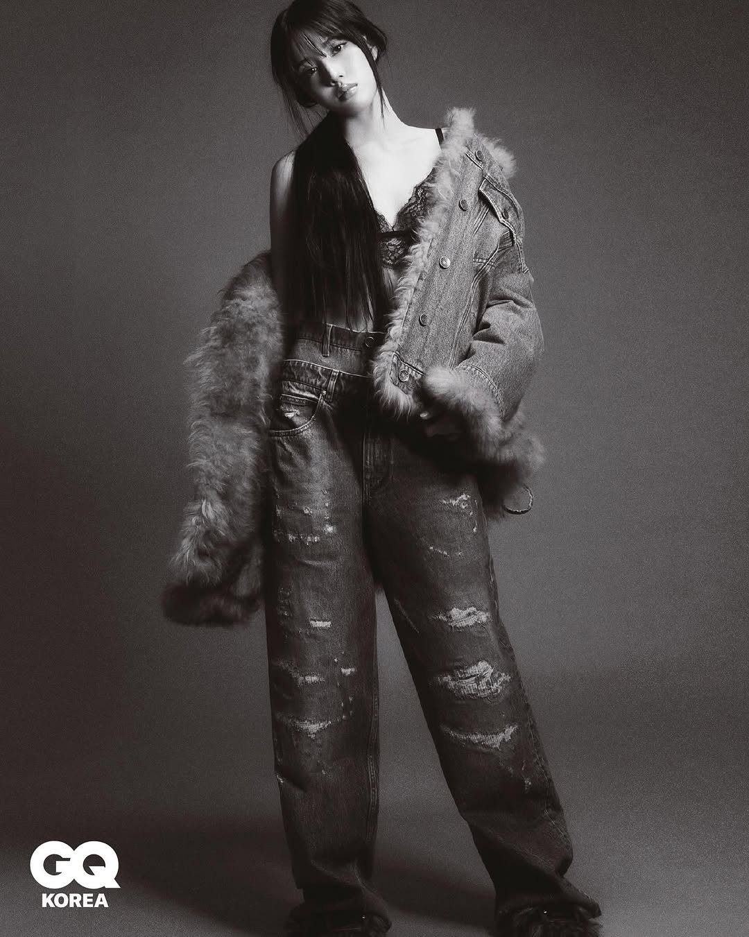 Photo shared by GQ KOREA on December 22, 2025 tagging @stayc_highup, and @yoon_nxxy.