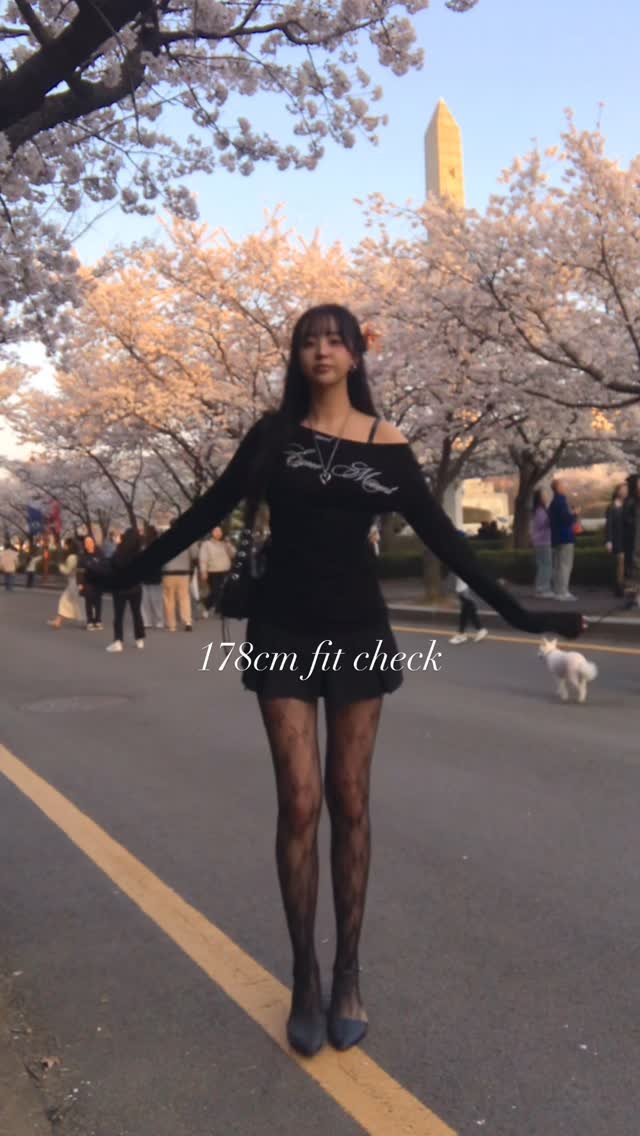 yoonddos 게시물 이미지: tall girl fit check🌸 #키큰여자 
#fitcheck #outfit...