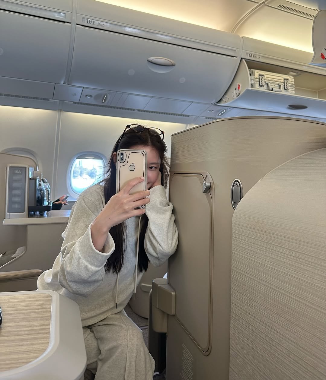 Photo by 융🌸 on December 03, 2025. May be an image of airplane and text.