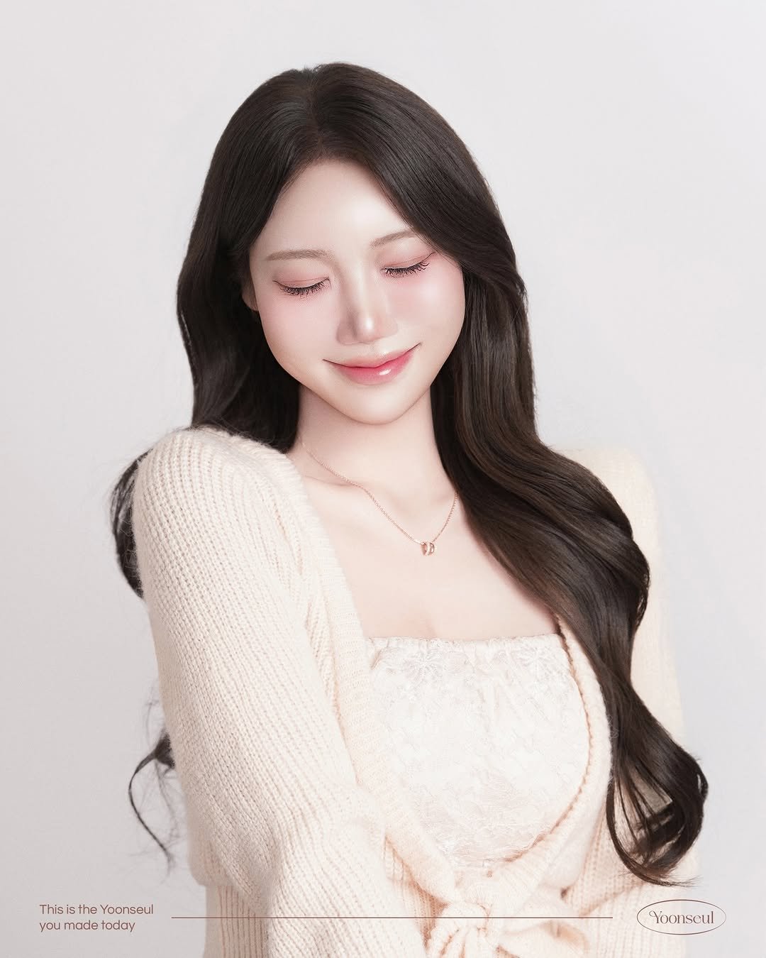 Photo shared by 윤슬사진관 | 홍대사진관 • 연남동증명사진 • 서울프로필 • 여권사진 • 커플사진 on February 05, 2026 tagging @min_vely__26. May be an image of one or more people, hair, makeup and poster.