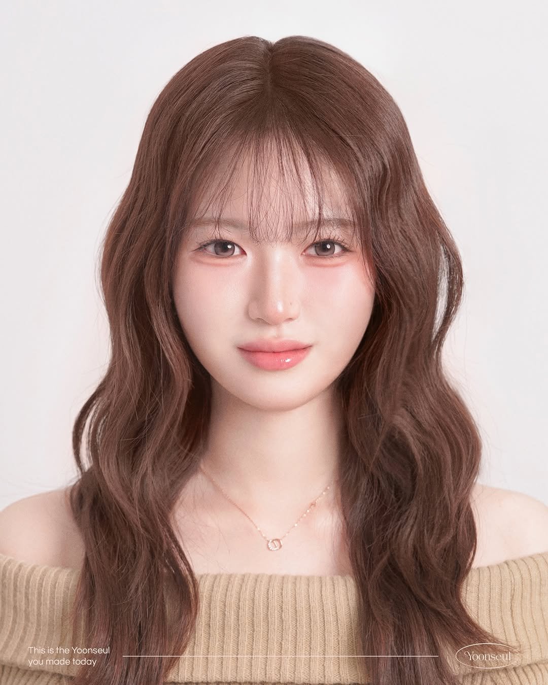 Photo by 윤슬사진관 | 홍대사진관 • 연남동증명사진 • 서울프로필 • 여권사진 • 커플사진 on February 12, 2026. May be a closeup of one or more people, bangs and makeup.