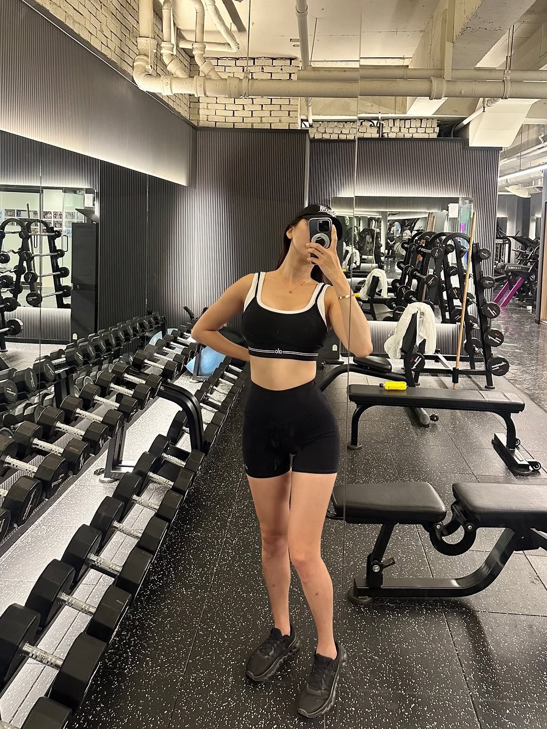 Photo by 𝘊𝘩𝘰𝘪 𝘠𝘰𝘰𝘯 𝘚𝘦𝘰 on September 05, 2025. May be an image of 1 person, activewear, treadmill and text.