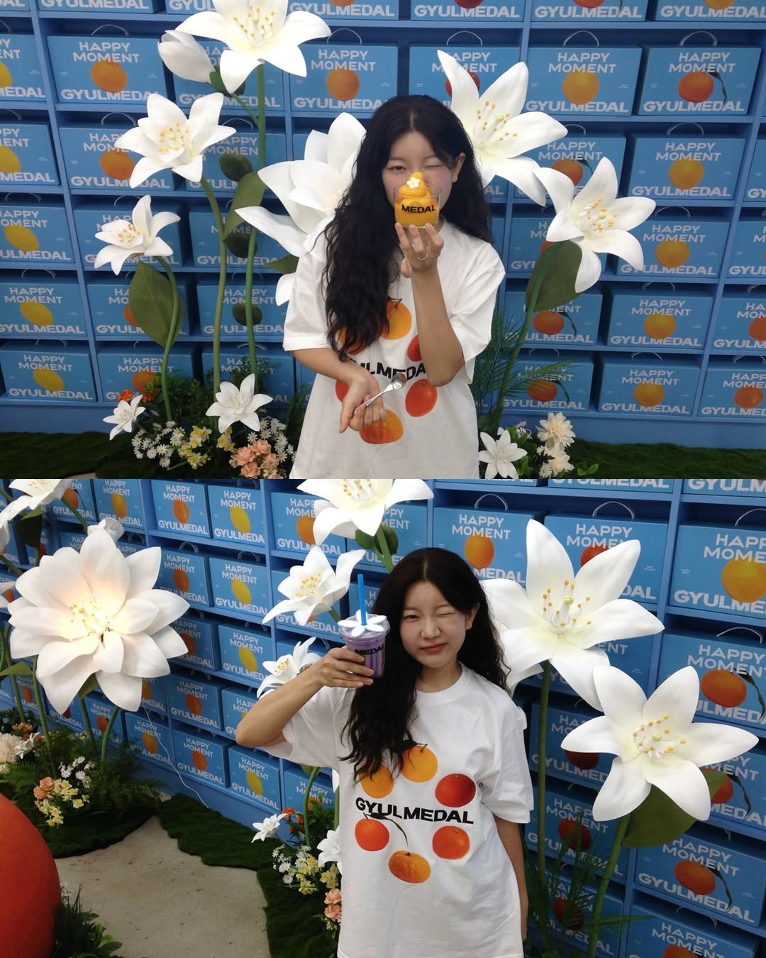 yooonjeju 게시물 이미지: 제주 공항 10분! 귤친자들을 위한 귤꽃 팝업 open🍊

하얀 귤꽃이 피는 시즌을...