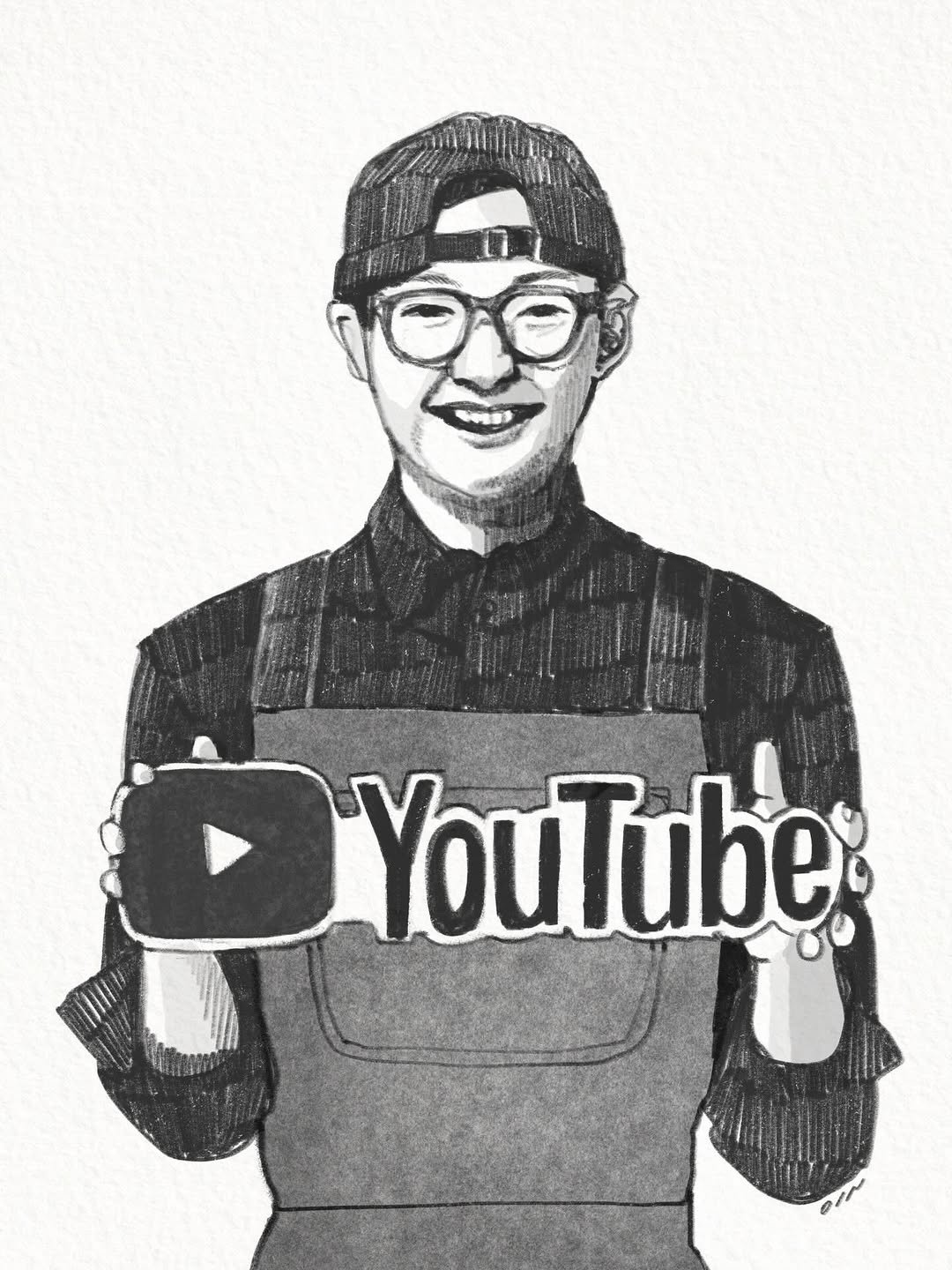 Photo by 육식맨 YOOXICMAN on January 01, 2026. May be a cartoon of text that says 'YouTube'.