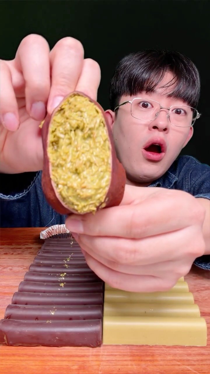 yoseob_iing 게시물 이미지: AMA 두바이초콜릿 asmr #ama #두쫀쿠 #asmr #단순선물