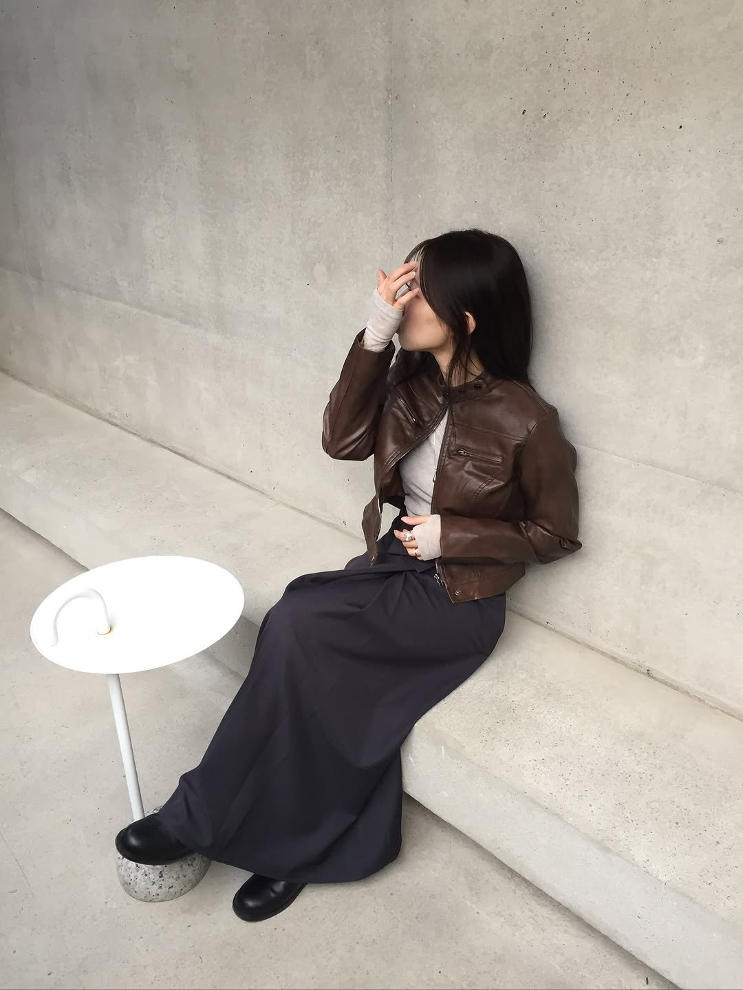 Photo shared by 유빈 on October 31, 2025 tagging @shopcider, and @shopcider_kr. May be an image of overcoat and text.